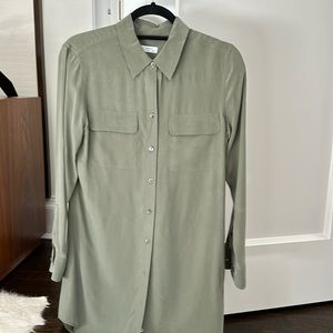 Equipment shirt dress